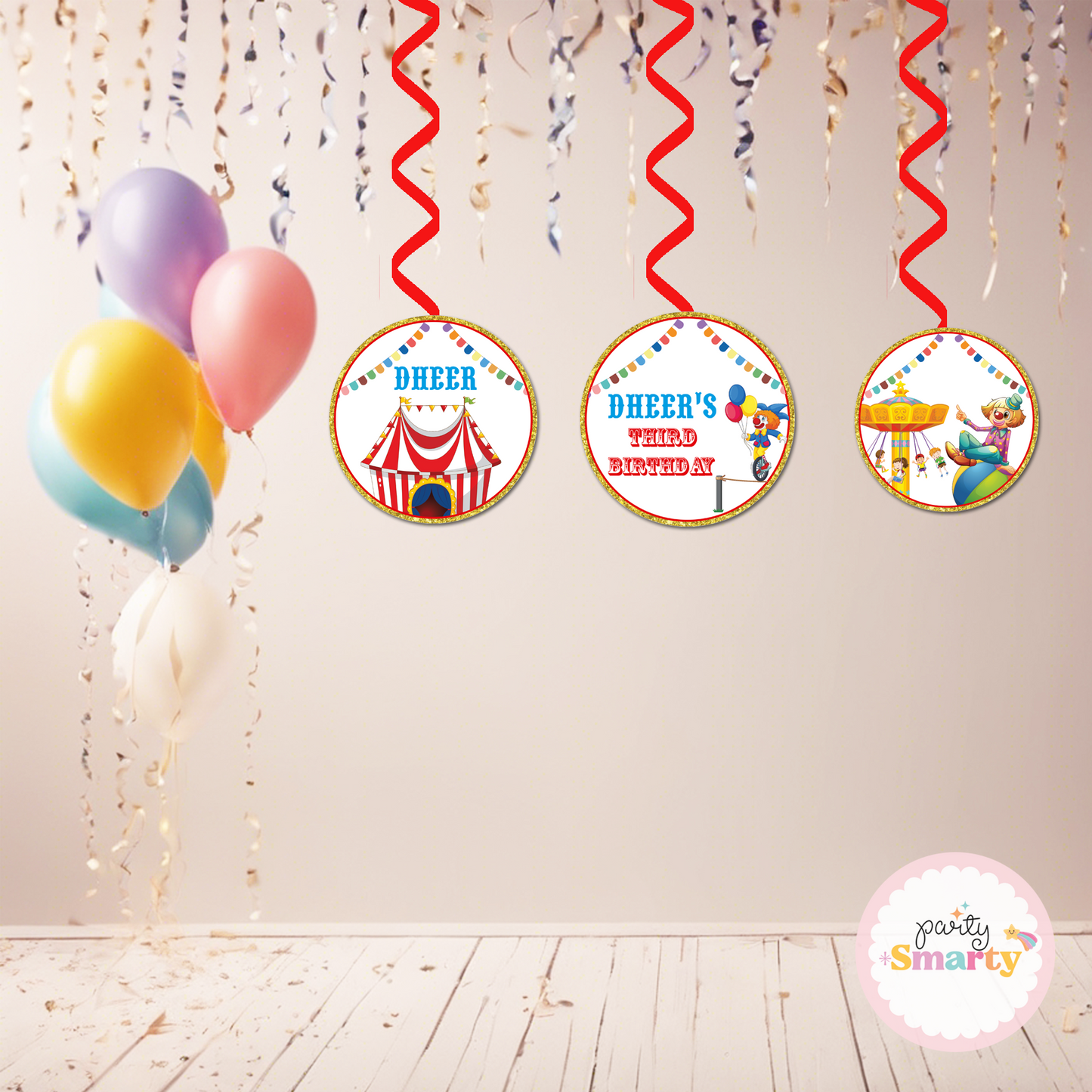 Carnival Danglers - Set of 6