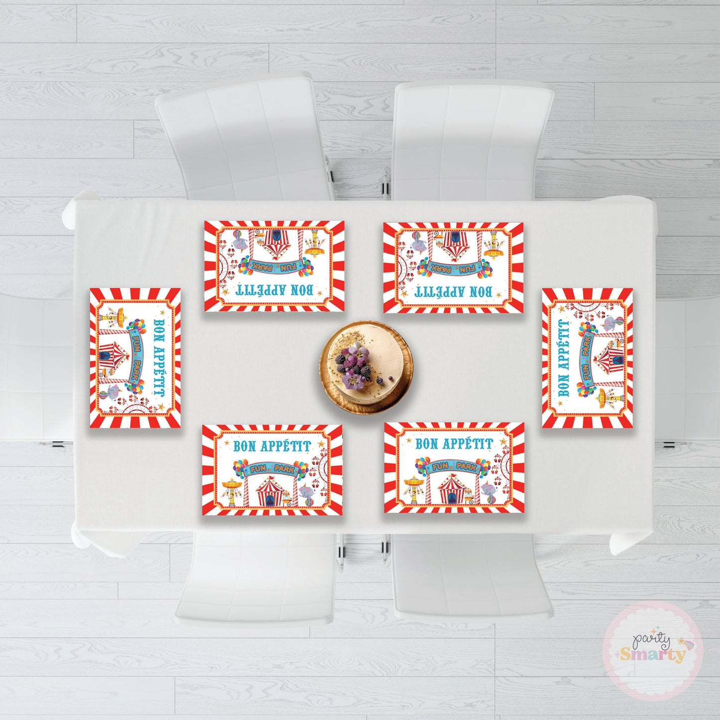Carnival Table Mats - Set of 6