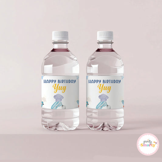 Chef Boy Bottle Labels - Set of 10