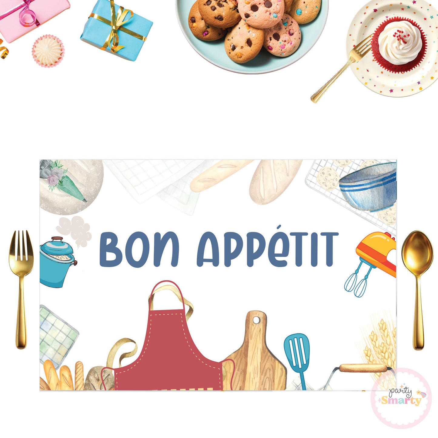 Chef Boy Table Mats - Set of 6