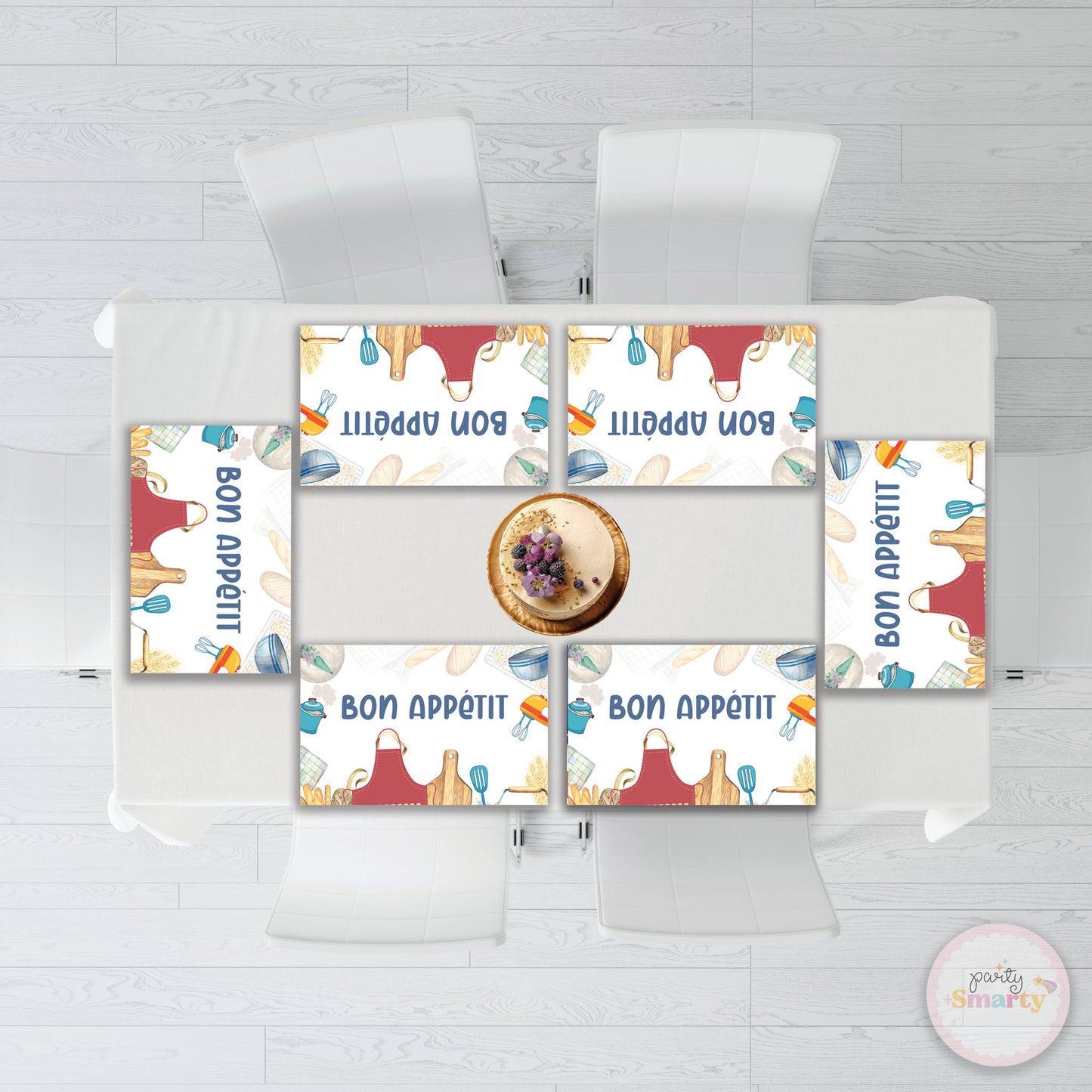 Chef Boy Table Mats - Set of 6