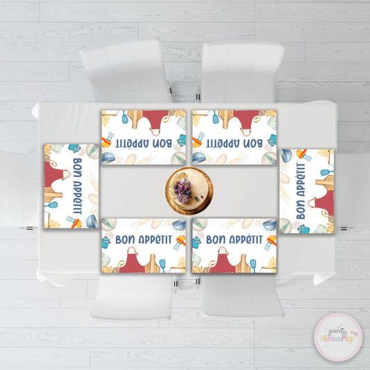 Chef Boy Table Mats - Set of 6