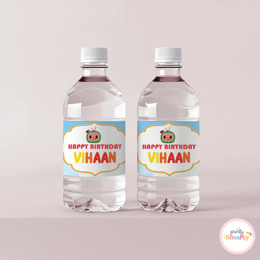 Cocomelon Bottle Labels - Set of 10