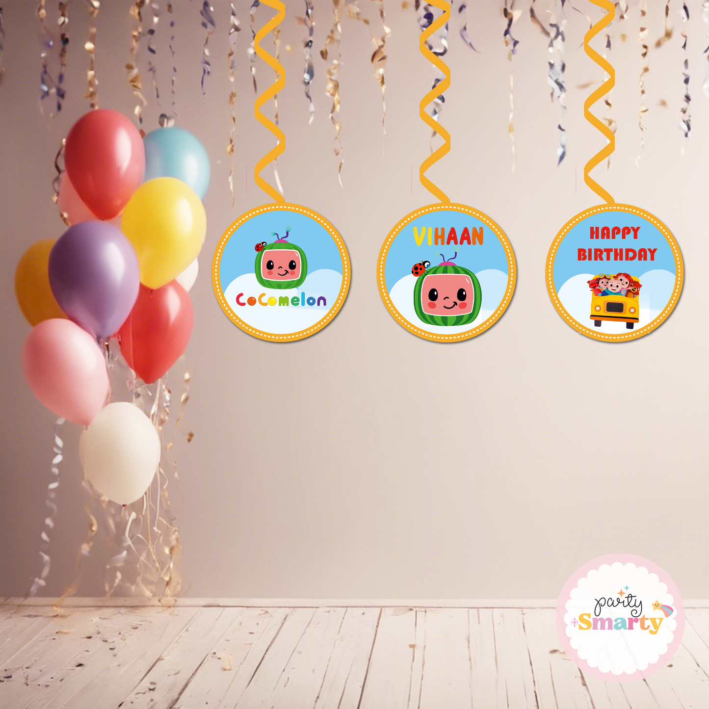 Cocomelon Danglers - Set of 6