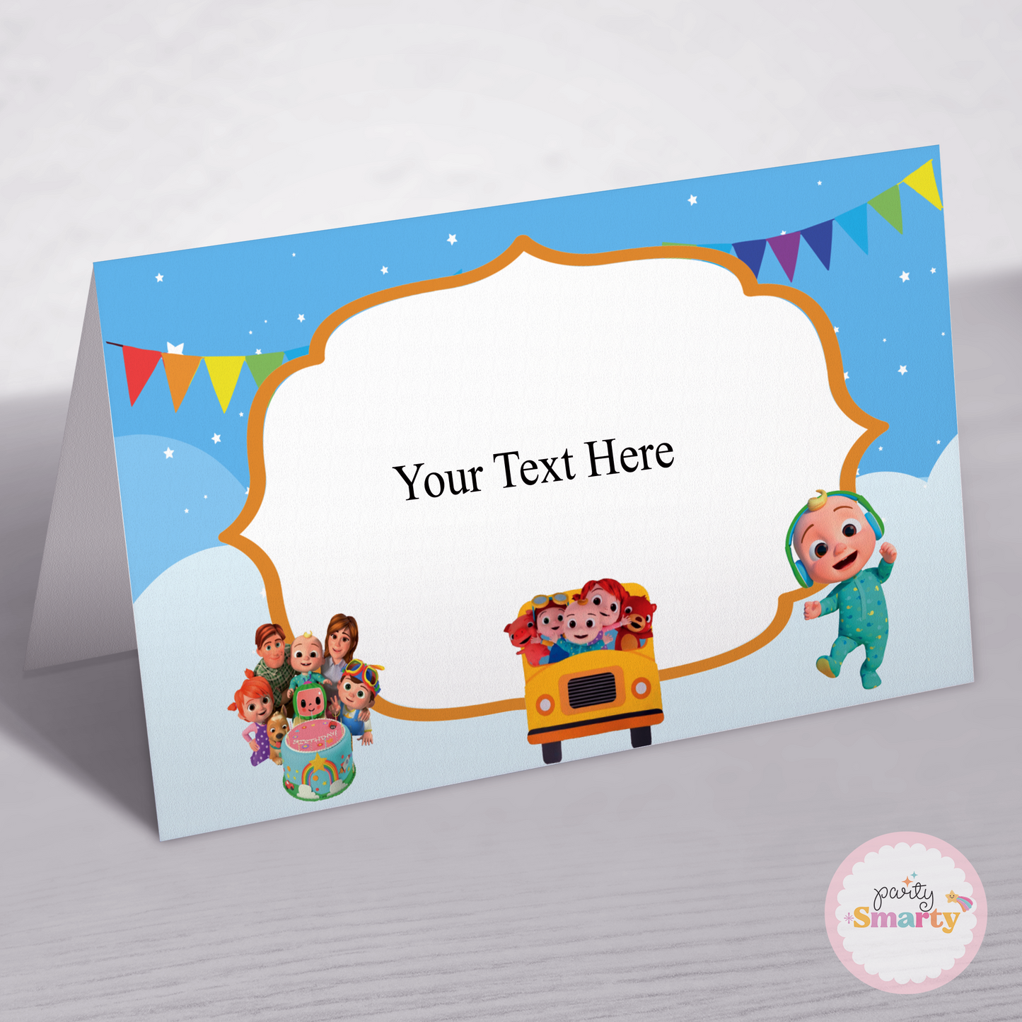 Cocomelon Food Tags - Set of 12