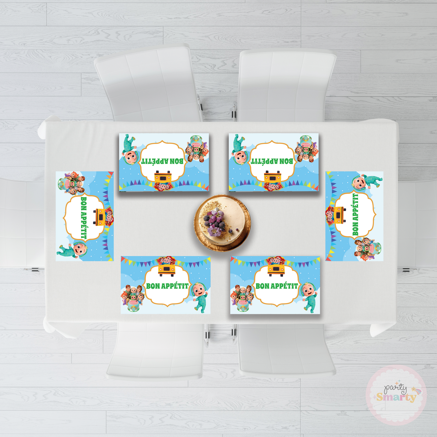 Cocomelon Table Mats - Set of 6