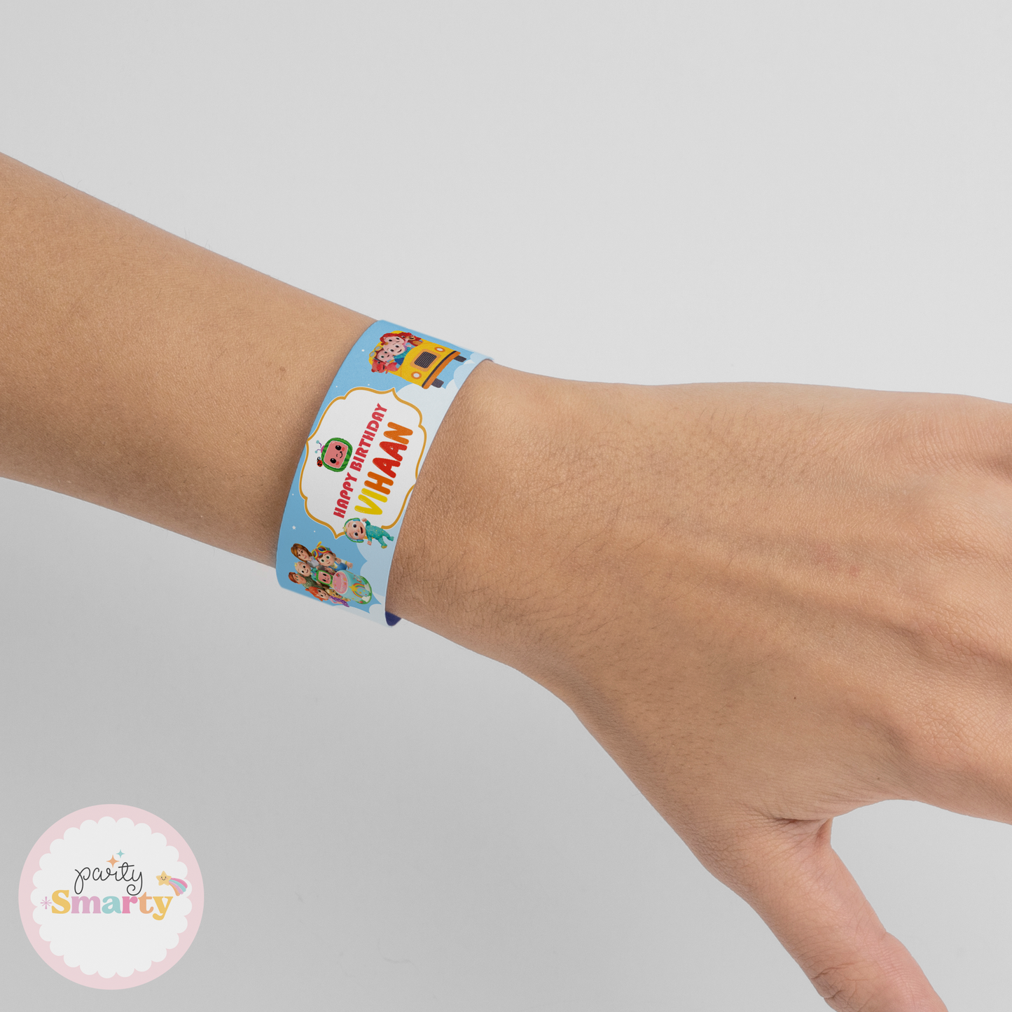 Cocomelon Wrist Bands - Set of 10