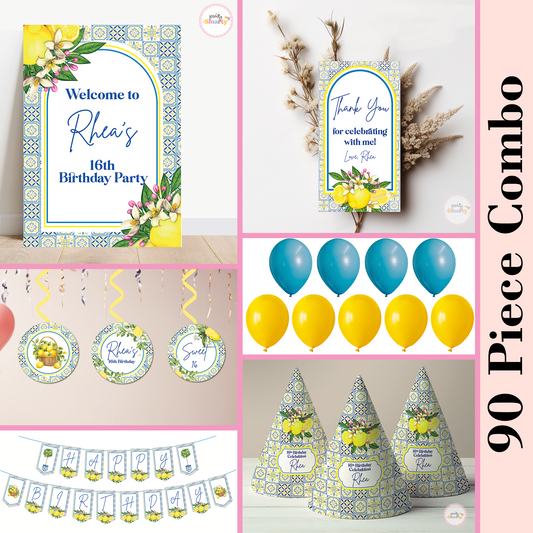 Positano Lemon Smarty Saver 90 Piece Combo