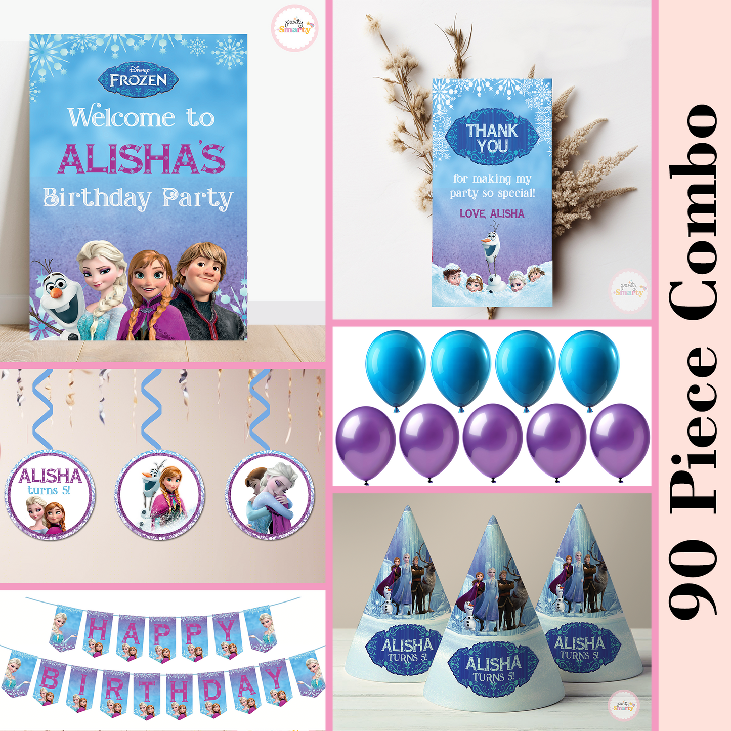 Frozen Smarty Saver 90 Piece Combo