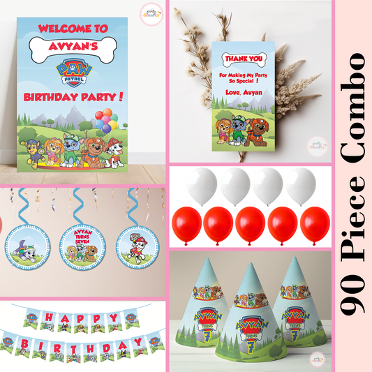 Paw Patrol Smarty Saver 90 Piece Combo