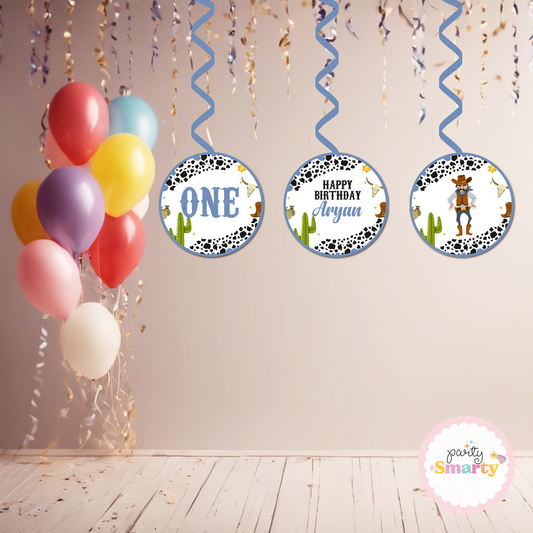 Cowboy Danglers - Set of 6