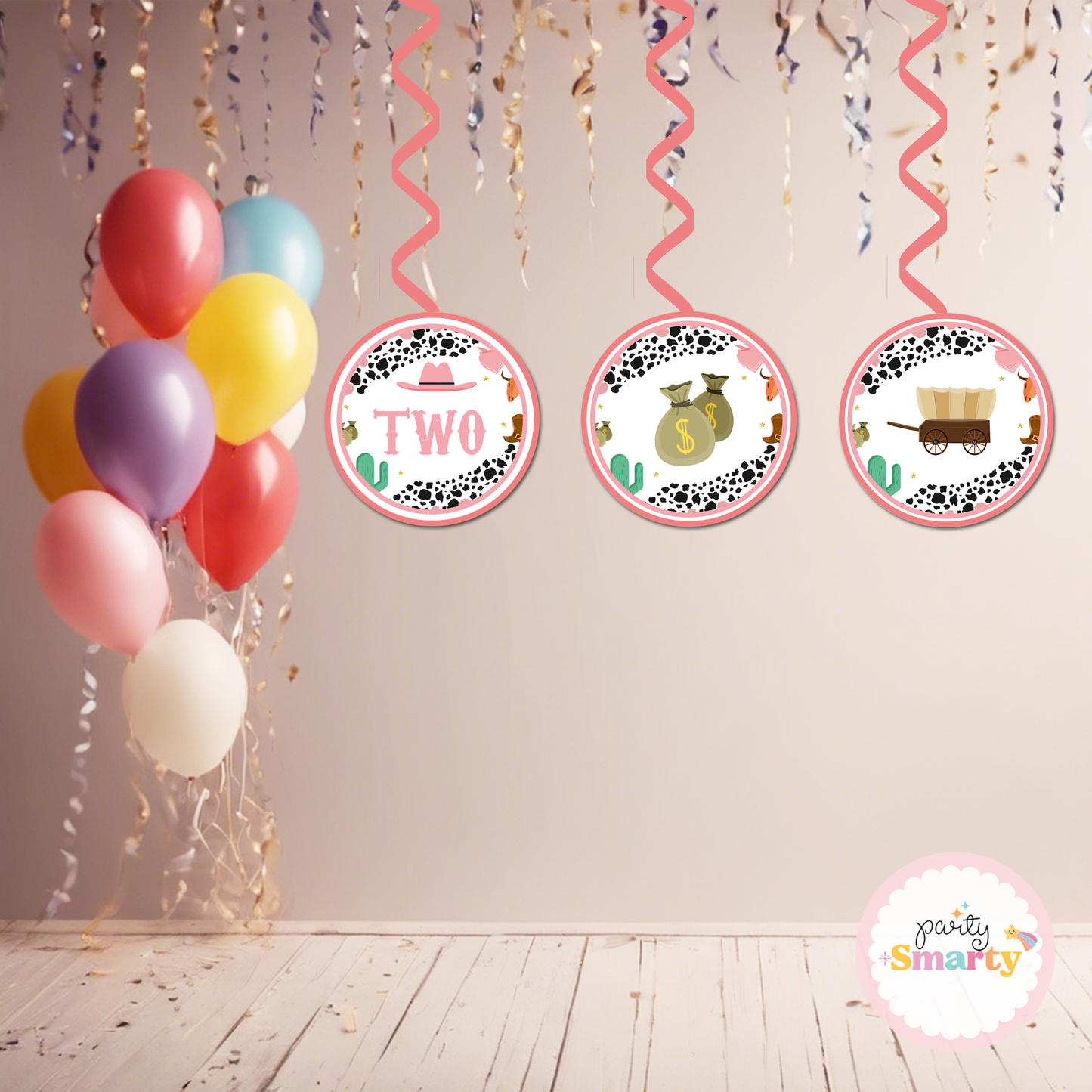 Cowgirl Danglers - Set of 6