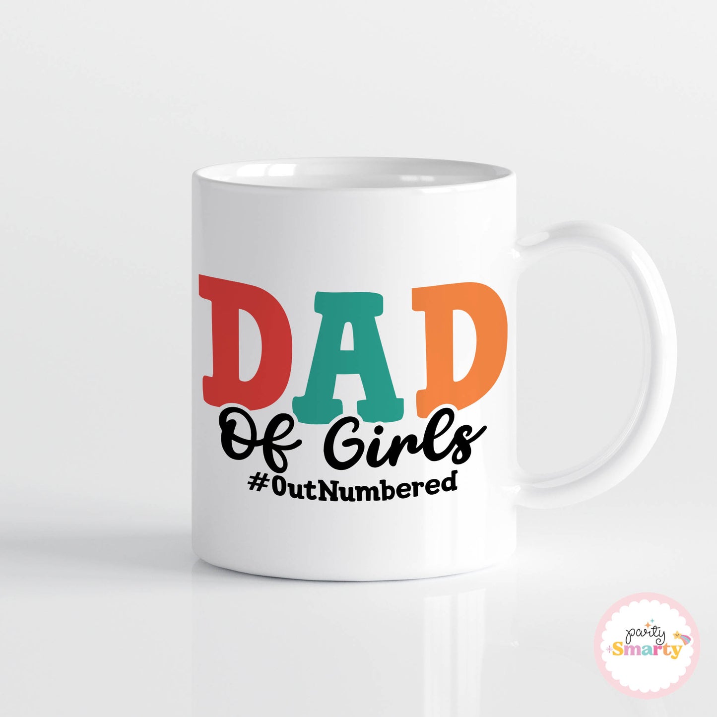Dad of Girls Father's Day Mug