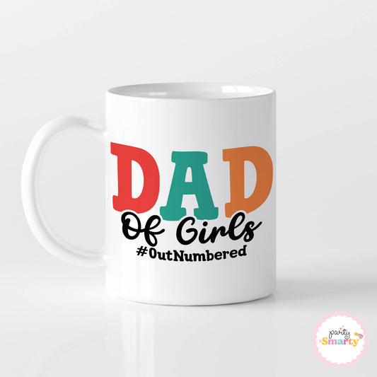 Dad of Girls Father's Day Mug