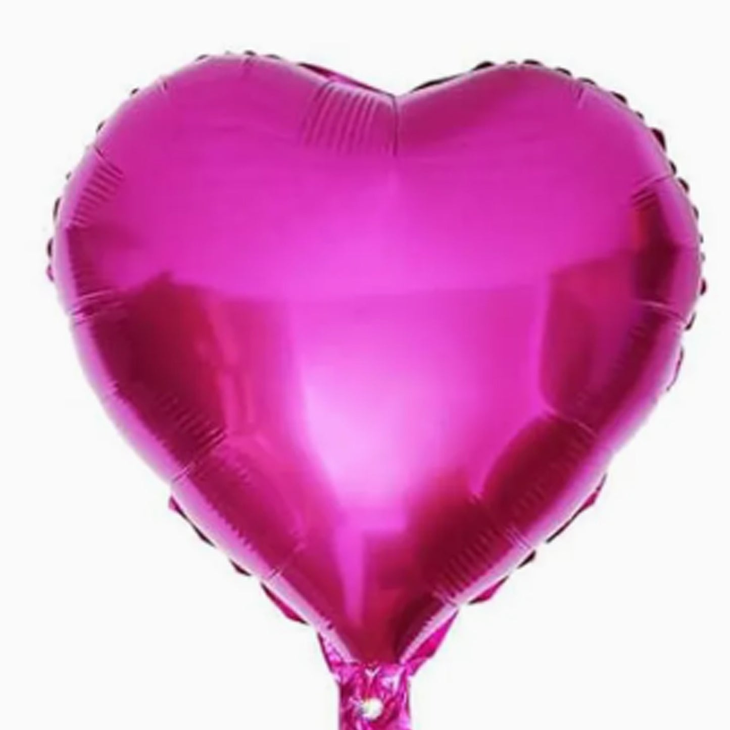 Dark Pink Foil Heart Balloon