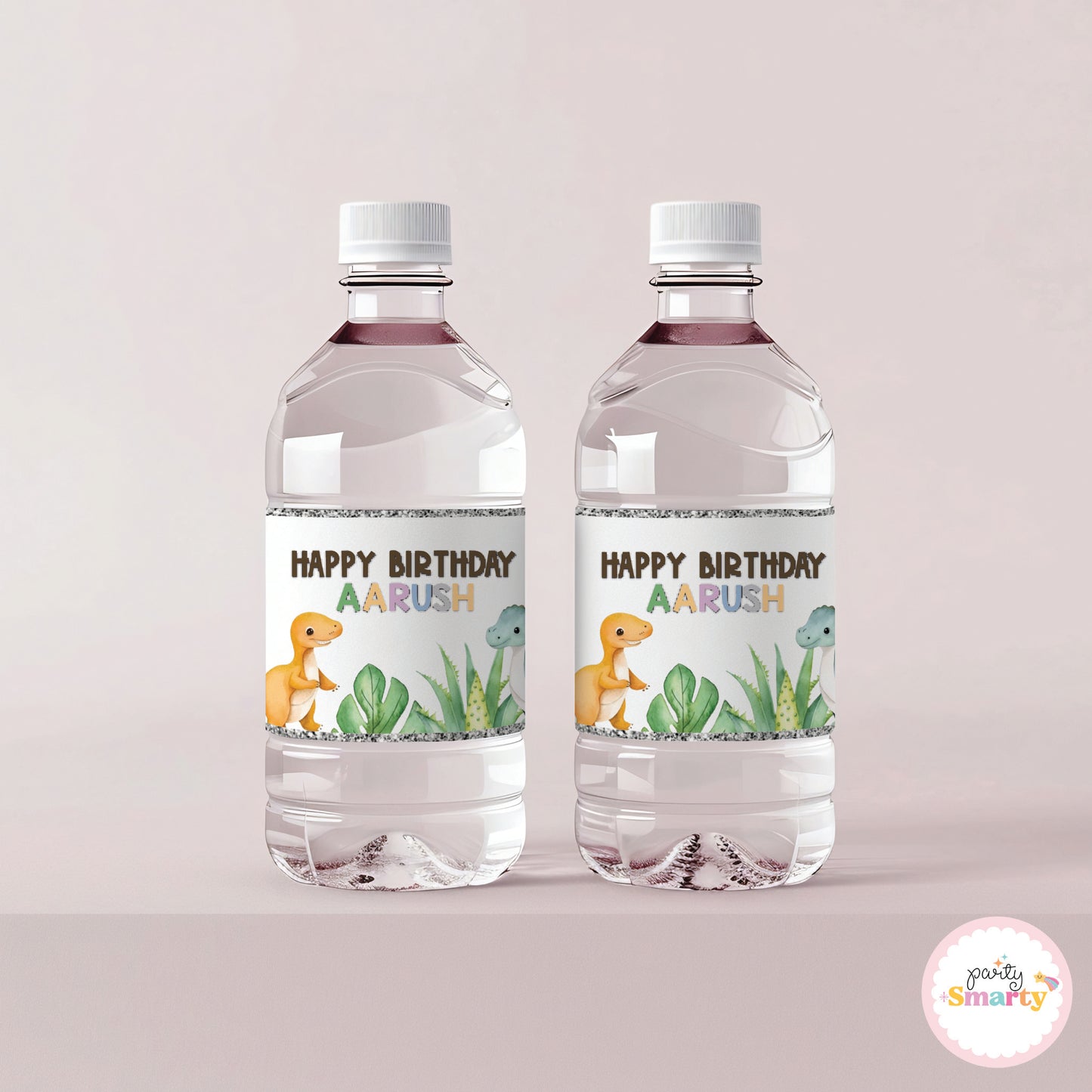 Dinosaur Bottle Labels - Set of 10