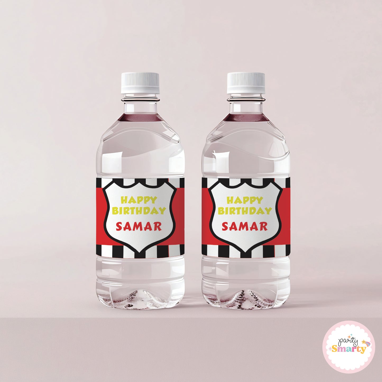 Disney Car Bottle Labels - Set of 10