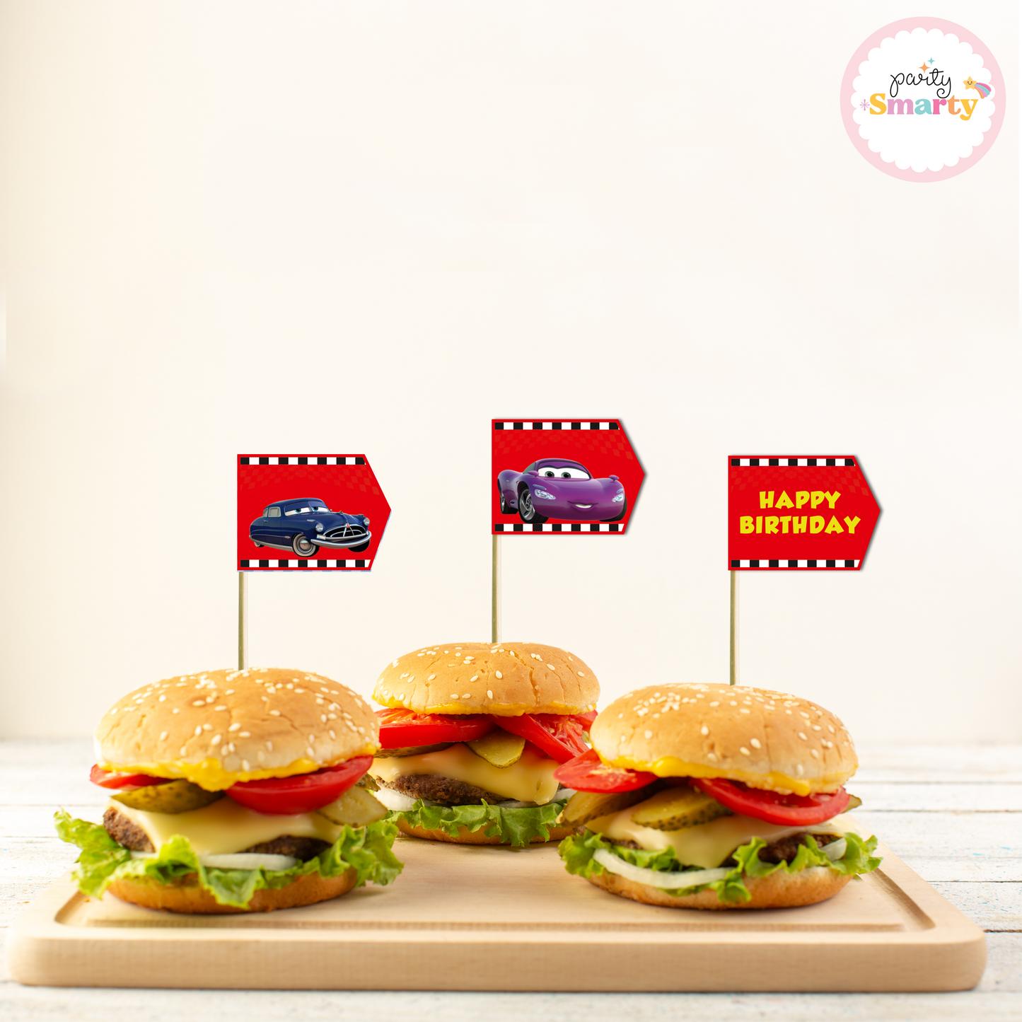 Disney Car Flag Picks - Set of 10