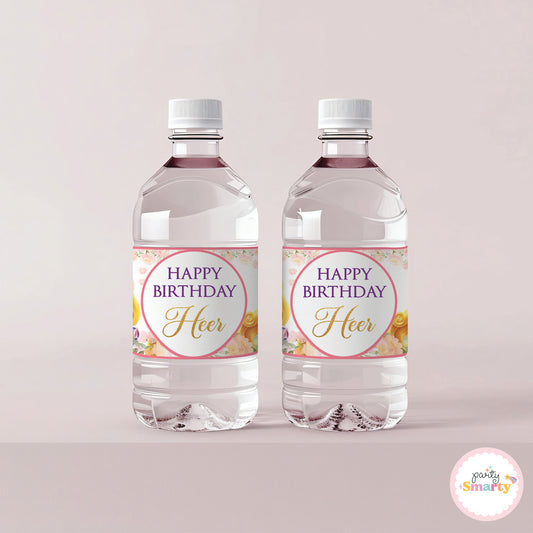 Disney Princess Bottle Labels - Set of 10