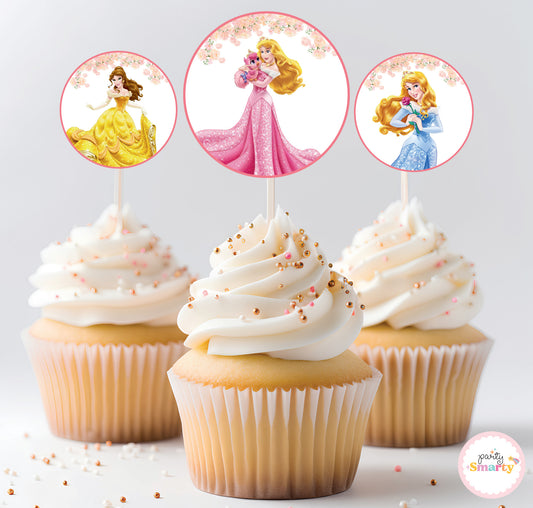 Disney Princess Cupcake Toppers (Set Of 12)