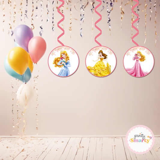 Disney Princess Danglers - Set of 6