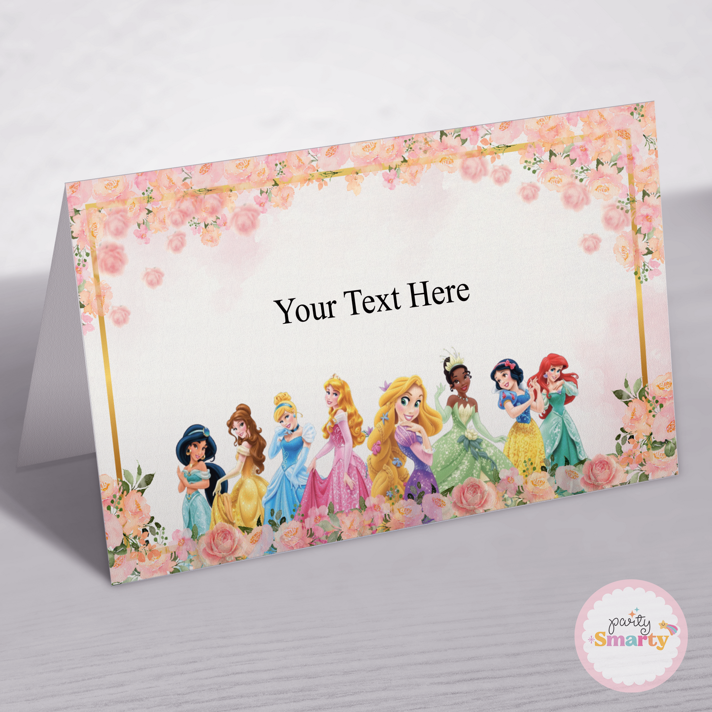 Disney Princess Food Tags - Set of 12