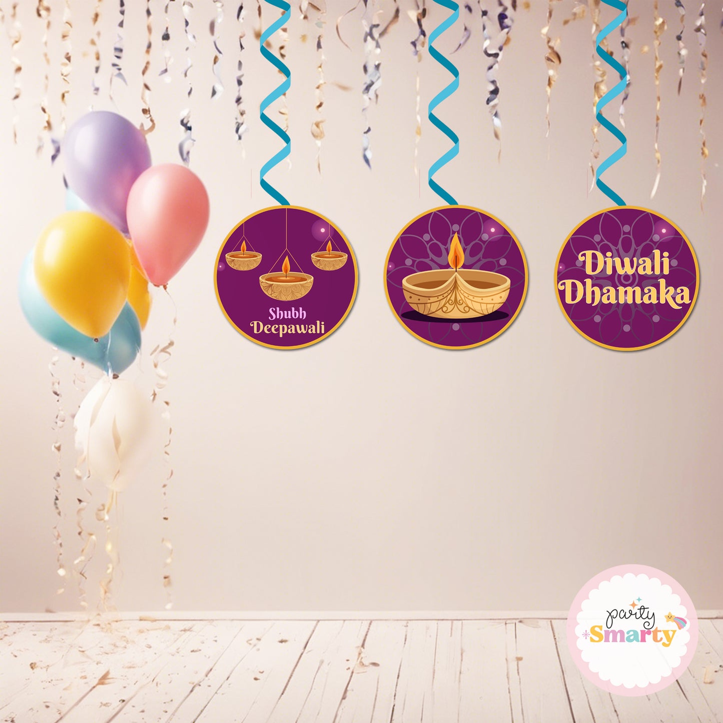 Diwali Danglers - Set of 6