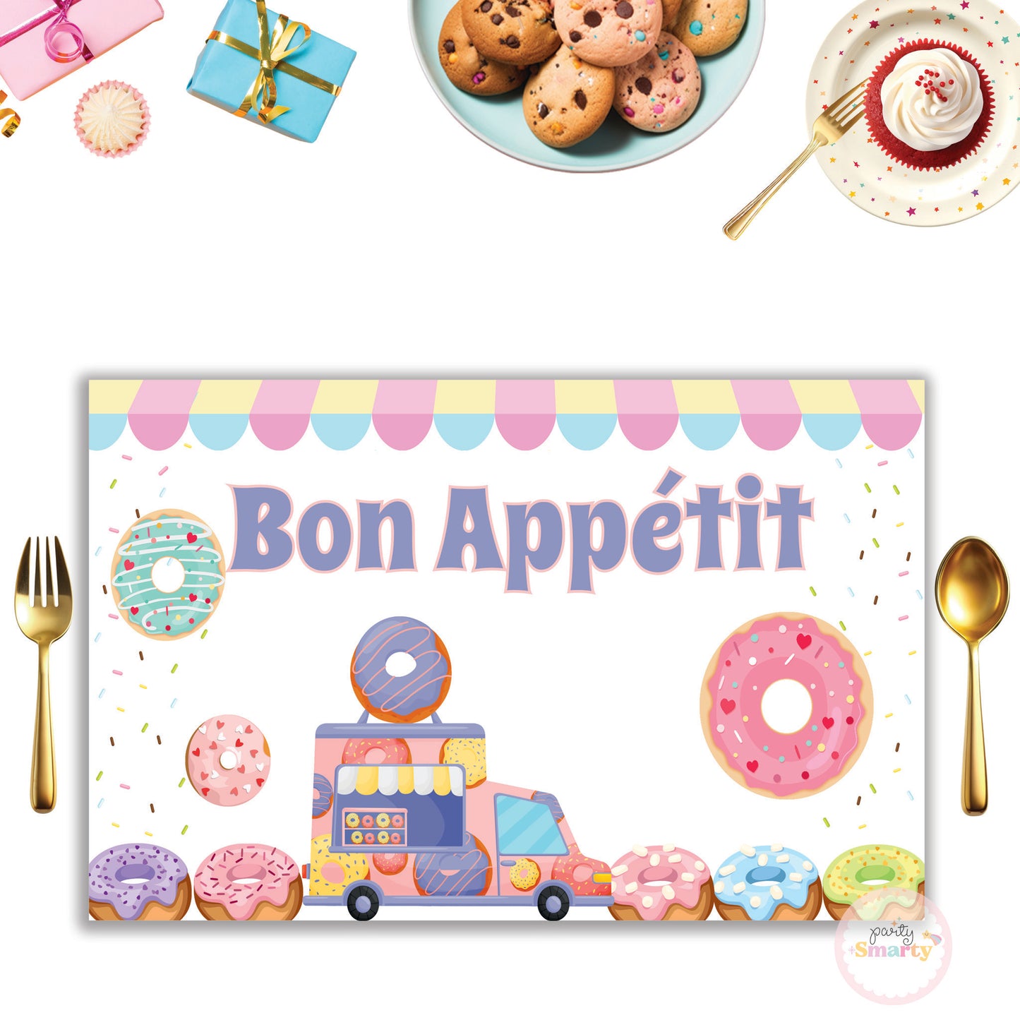 Donut Table Mats - Set of 6