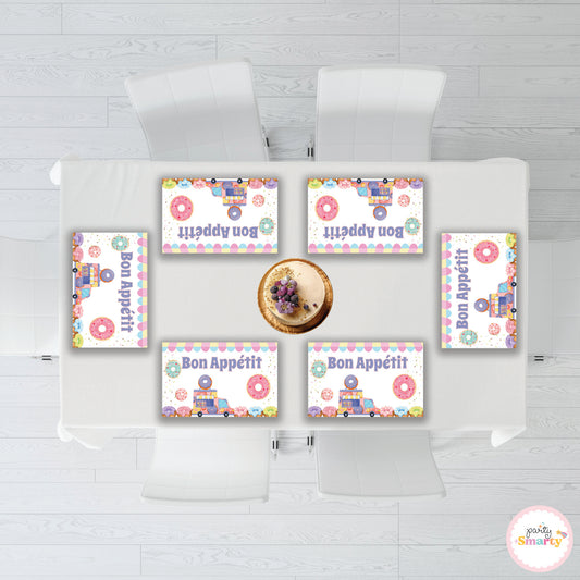 Donut Table Mats - Set of 6