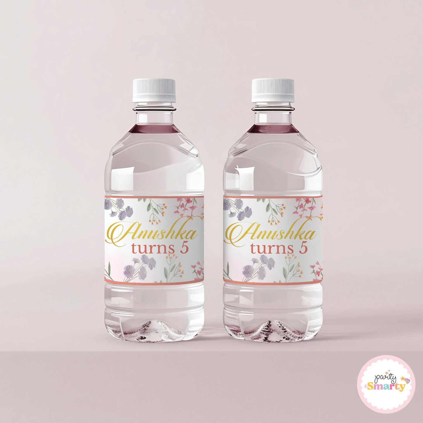 Enchanted Garden Bottle Labels - Set of 10