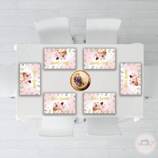 Enchanted Garden Table Mats - Set of 6