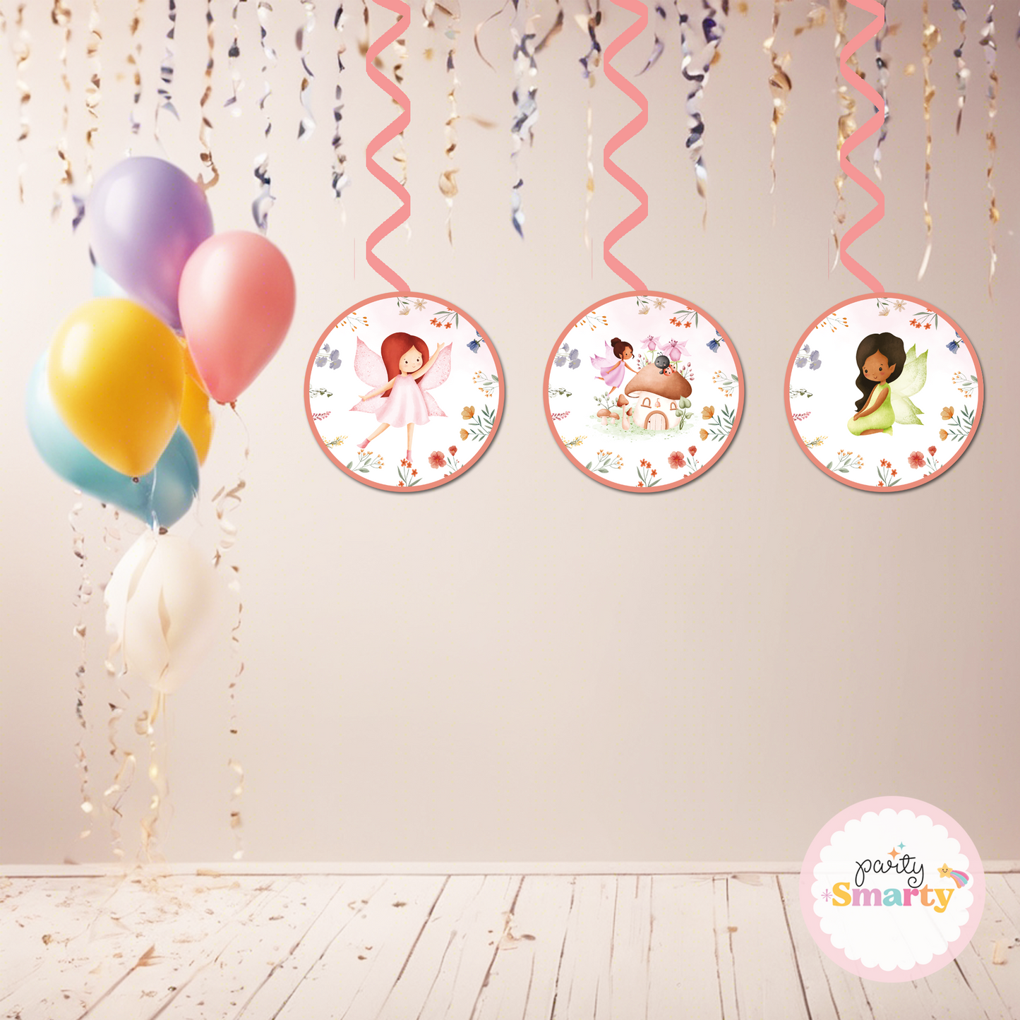 Enchanted Garden Danglers - Set of 6