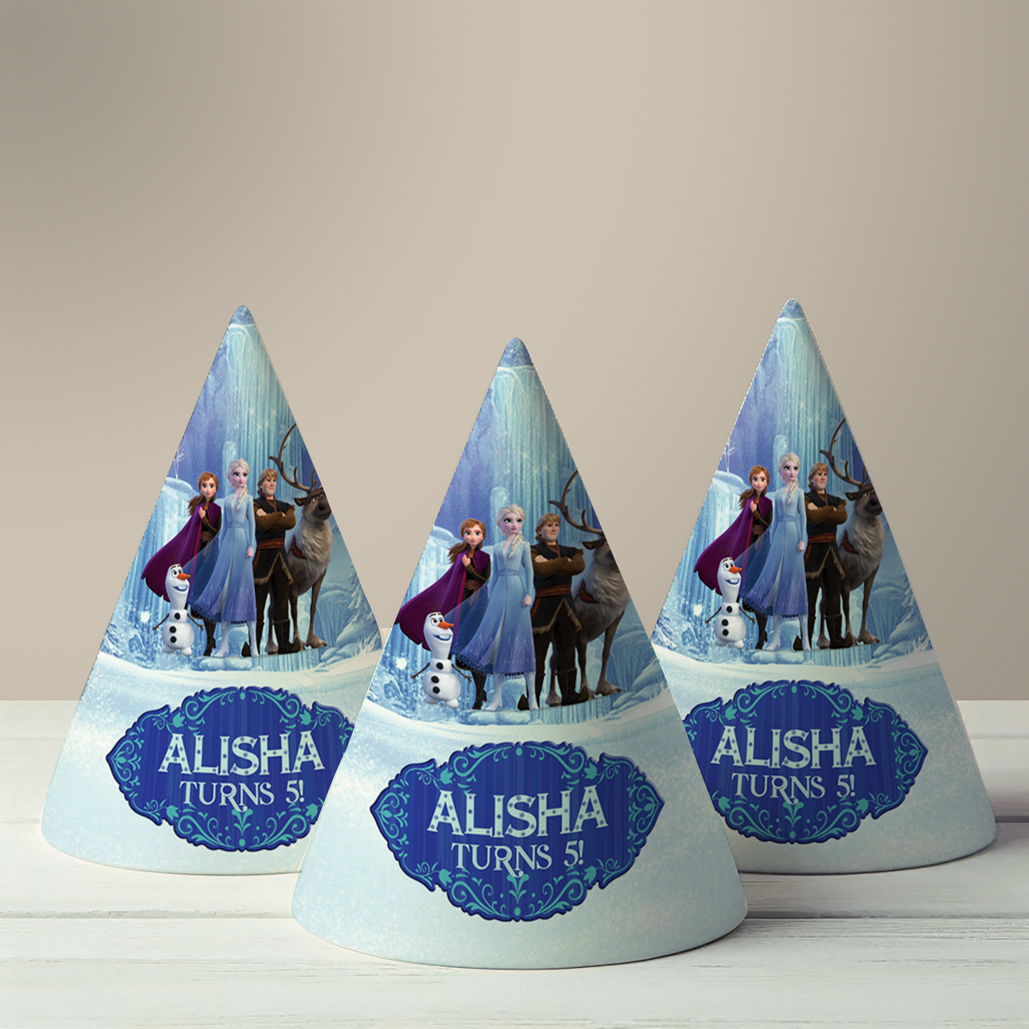 Frozen Party Hat (Set of 10)
