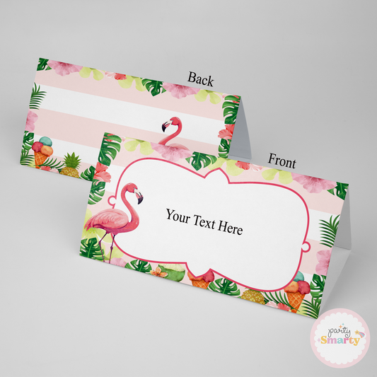 Flamingo Food Tags - Set of 12