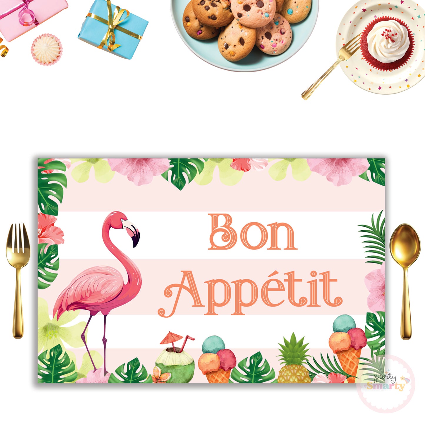 Flamingo Table Mats - Set of 6