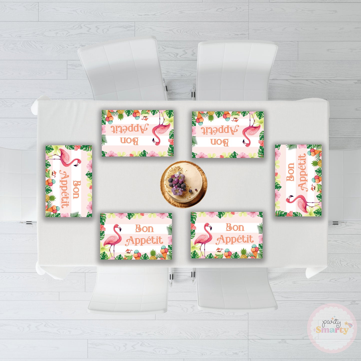 Flamingo Table Mats - Set of 6