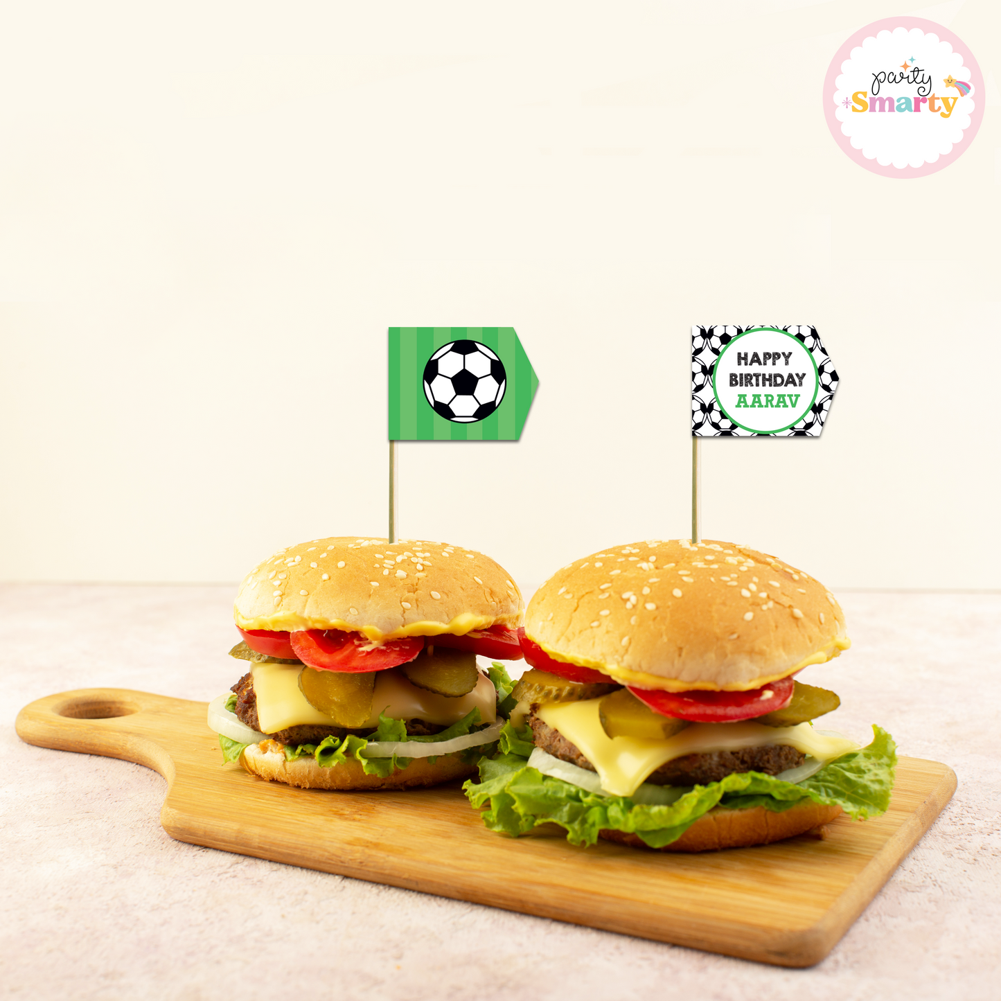 Football Flag Picks - Set of 10