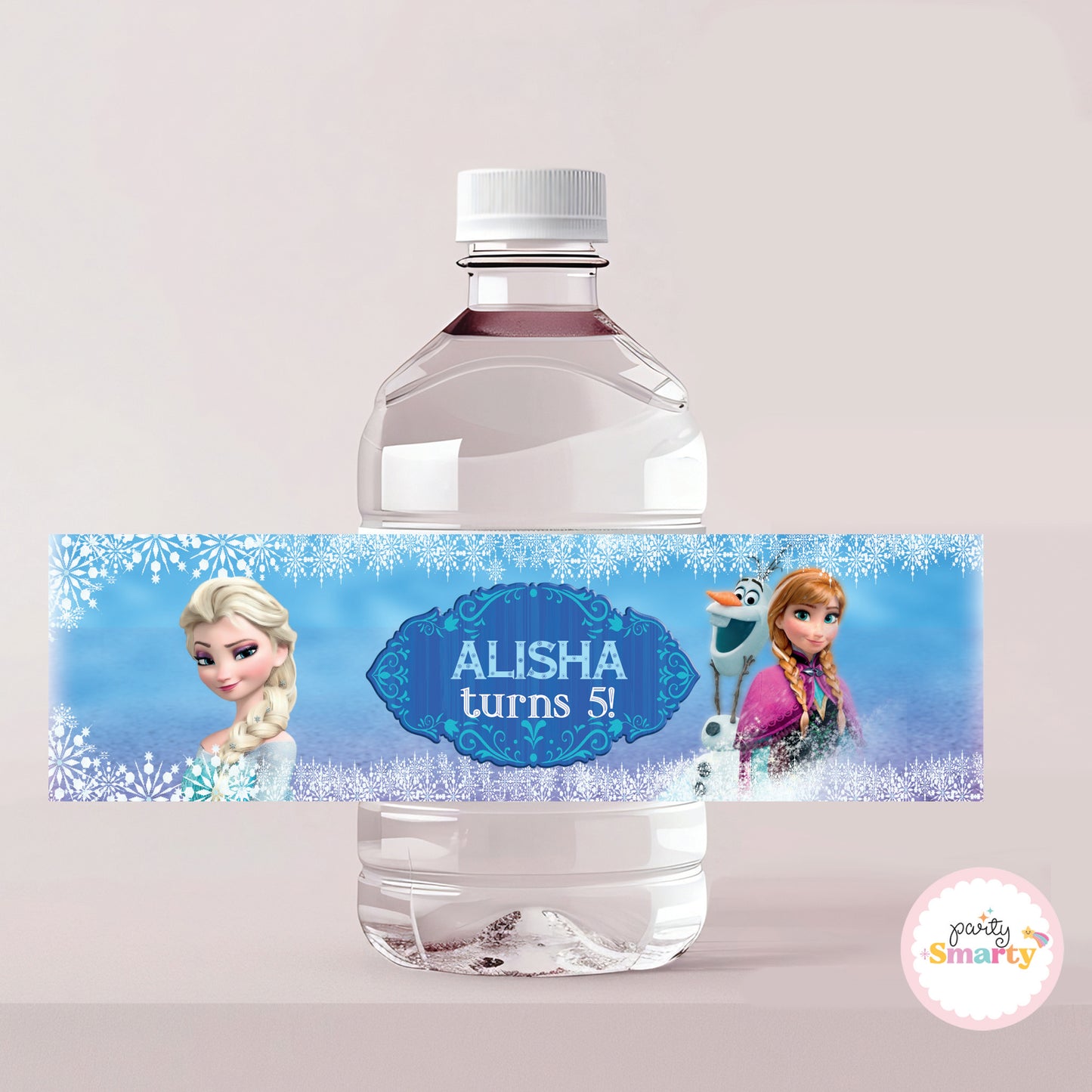 Frozen Bottle Labels - Set of 10