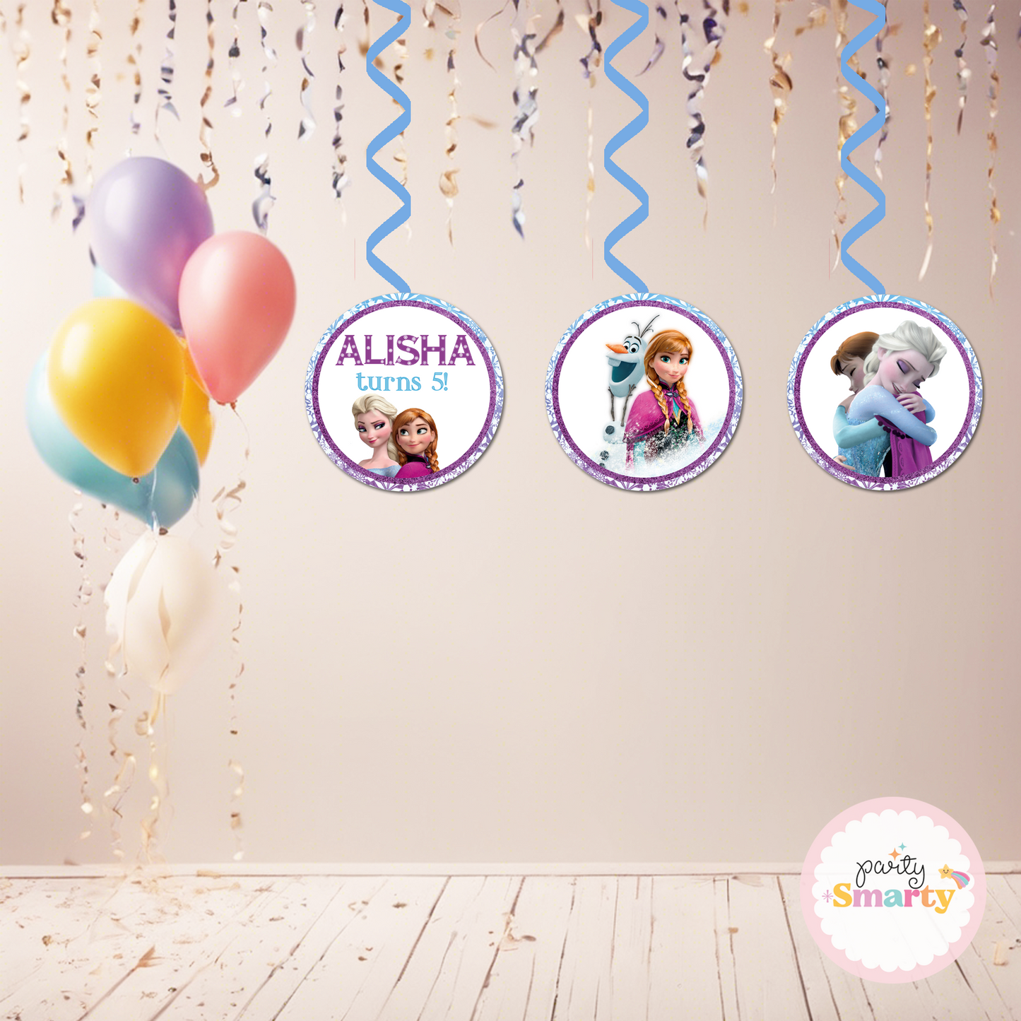 Frozen Danglers - Set of 6