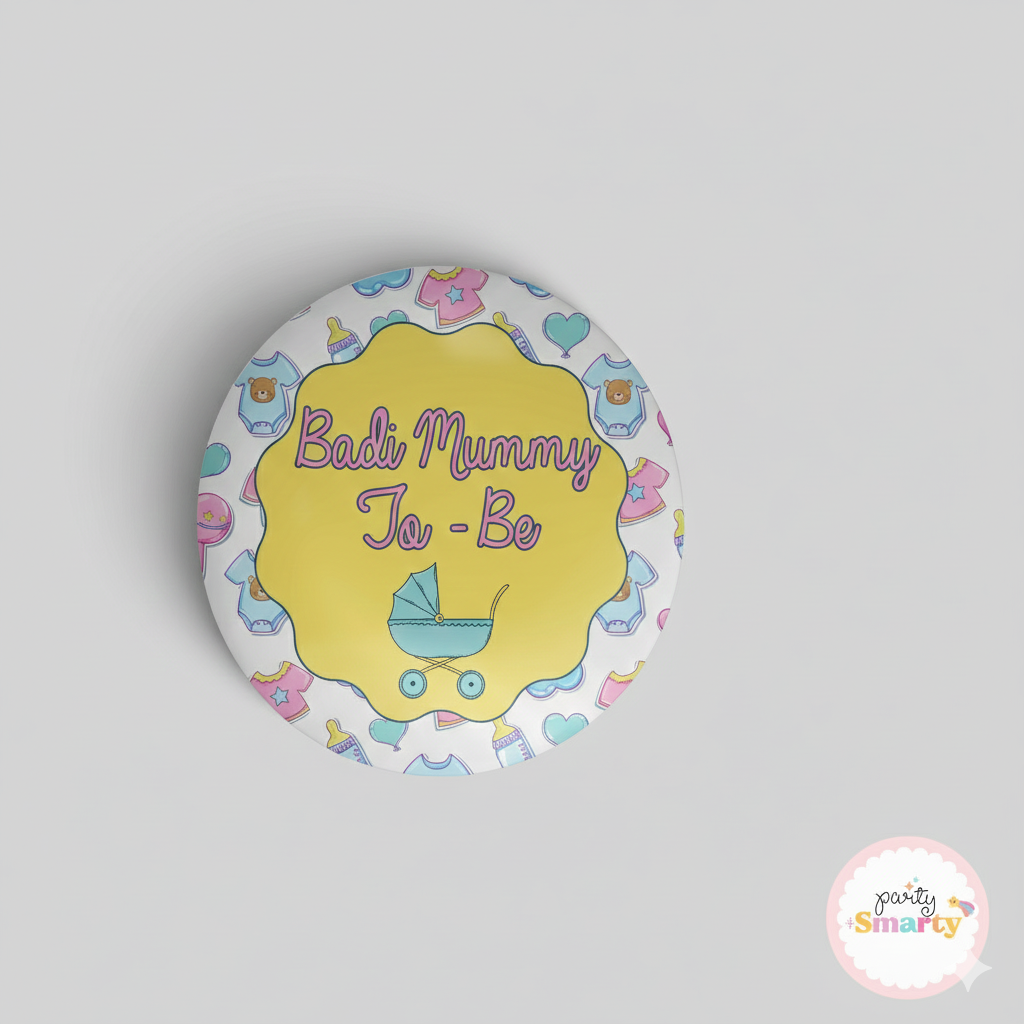 Badi Mummy-To-Be Button Badge