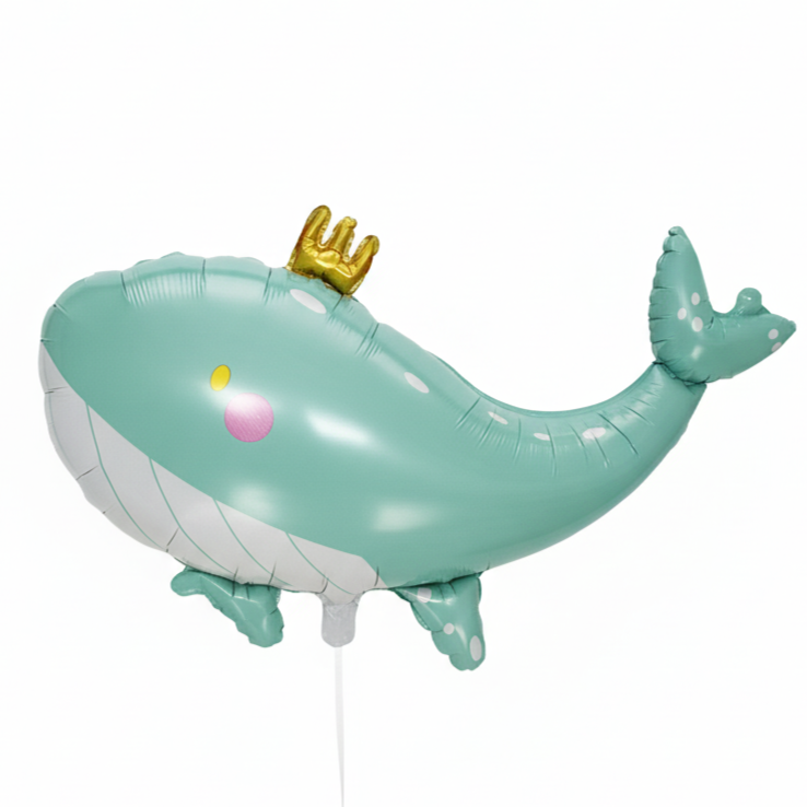 Whale Foil Theme Balloons (Set of 1)