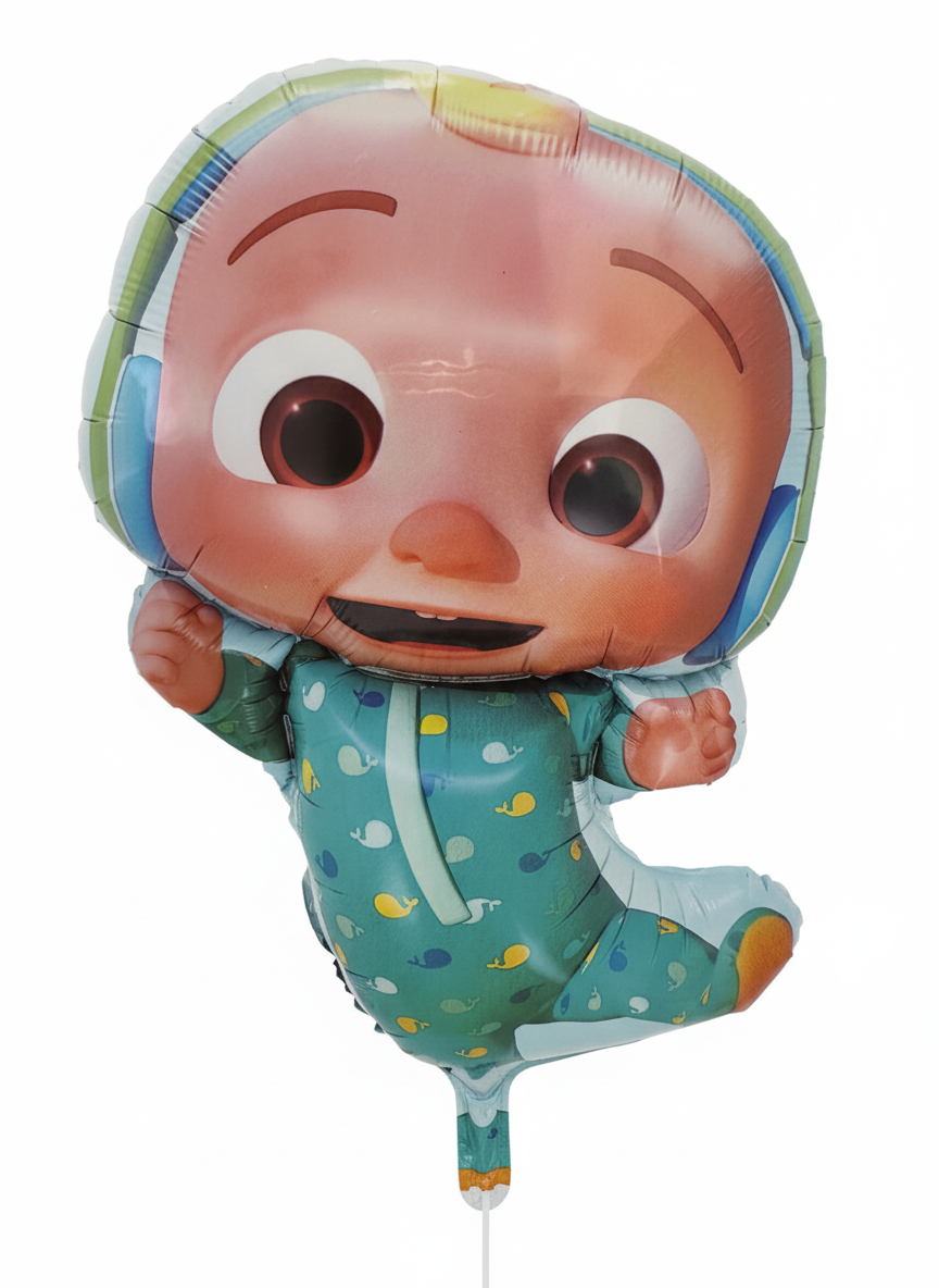 Cocomelon Foil Theme Balloons (Set of 1)