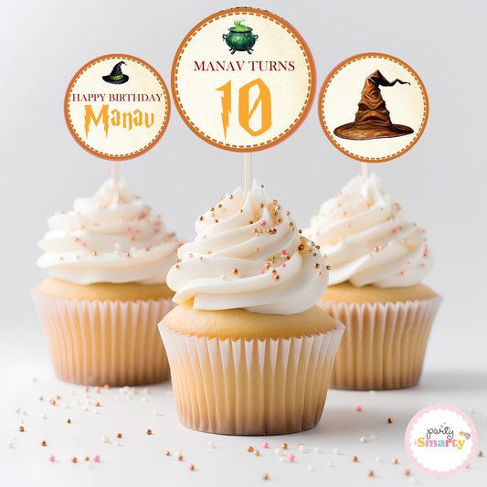 Harry Potter Cupcake Toppers (Set Of 12)