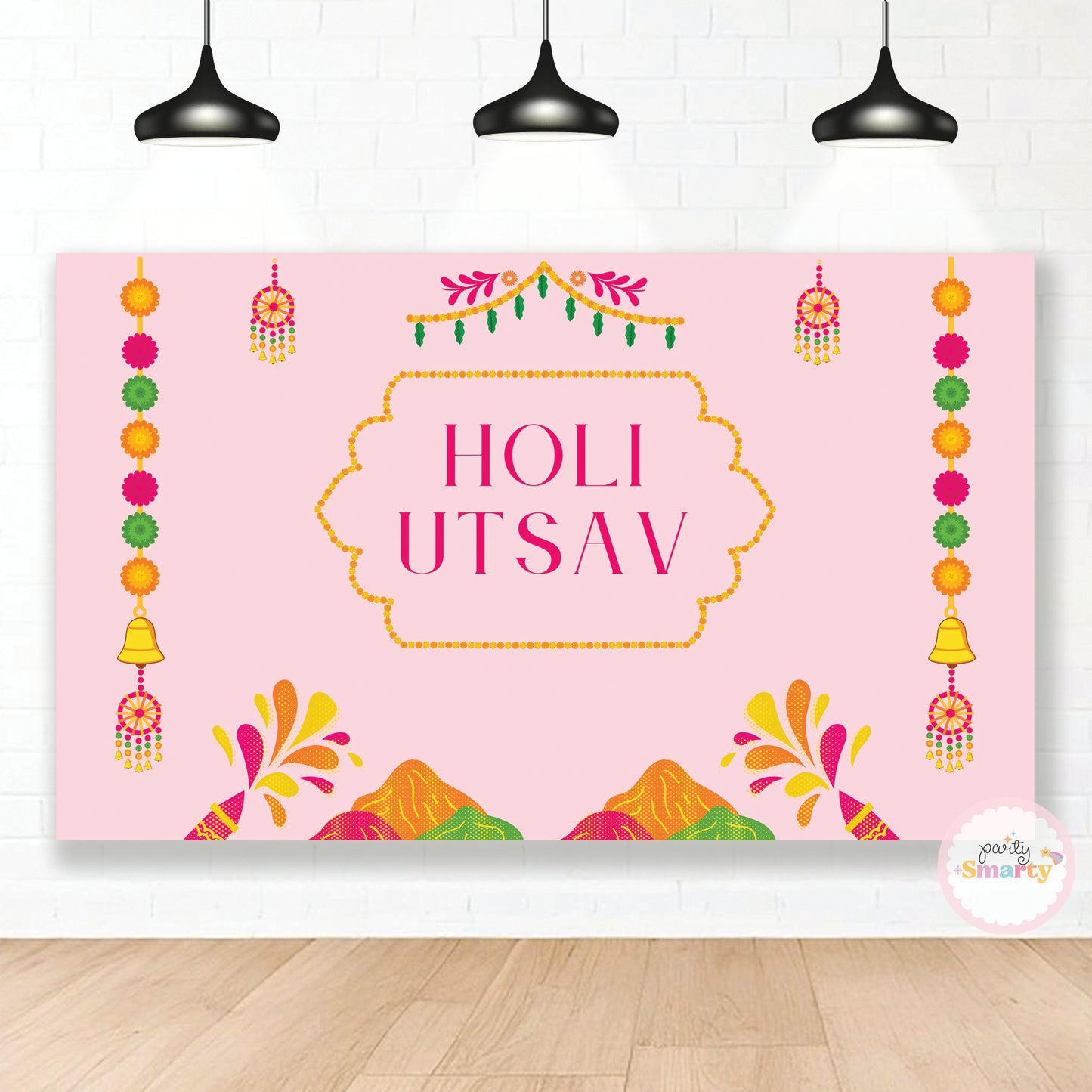 Holi Utsav Backdrop