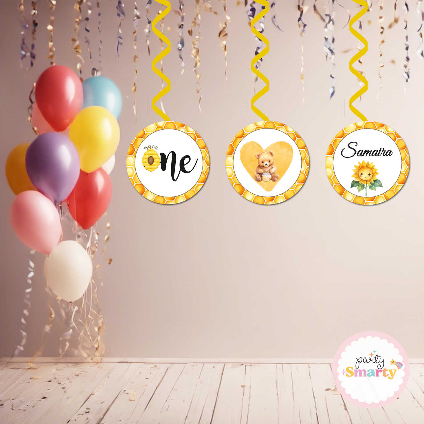 Honey Bee Danglers - Set of 6