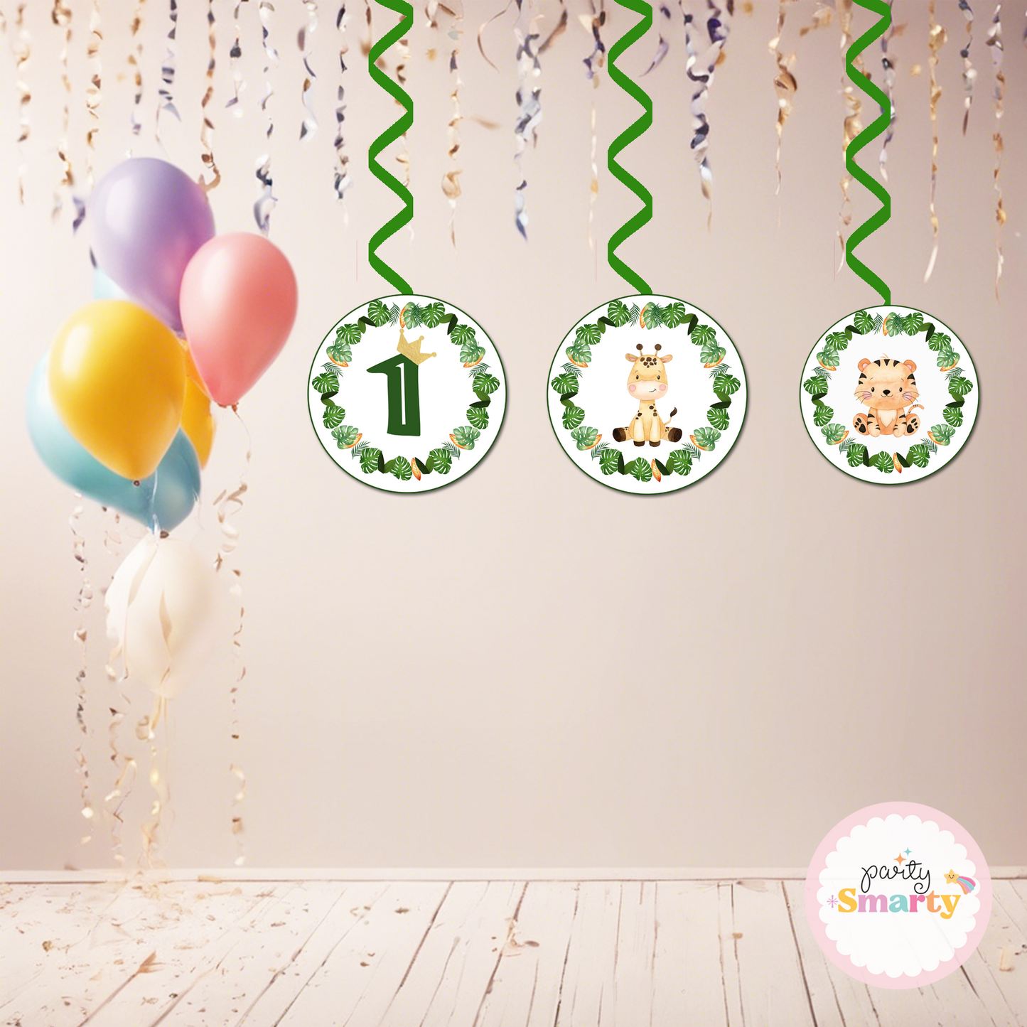 Jungle Danglers - Set of 6