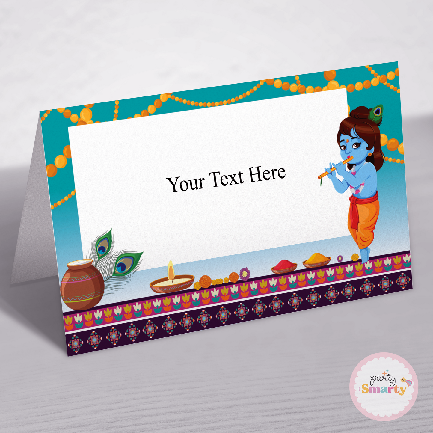 Krishna Food Tags - Set of 12