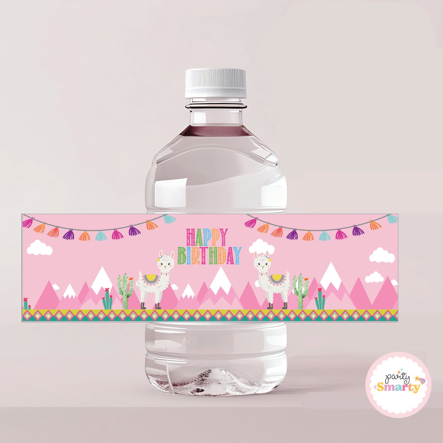 LLama Bottle Labels - Set of 10