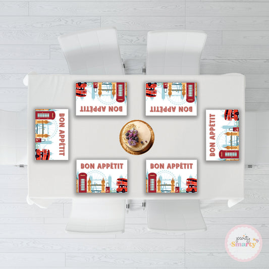 London Table Mats - Set of 6