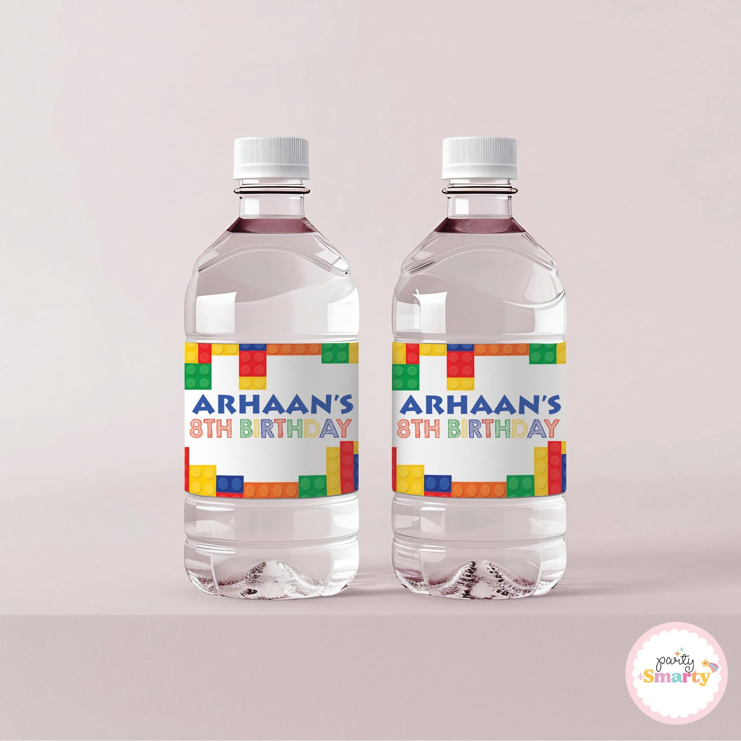 Lego Bottle Labels - Set of 10